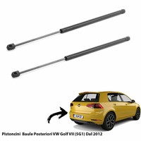 2 Gasfedern StoßDäMpfer Heckklappe Kofferraum Vw Golf Vii (5G1) 2012