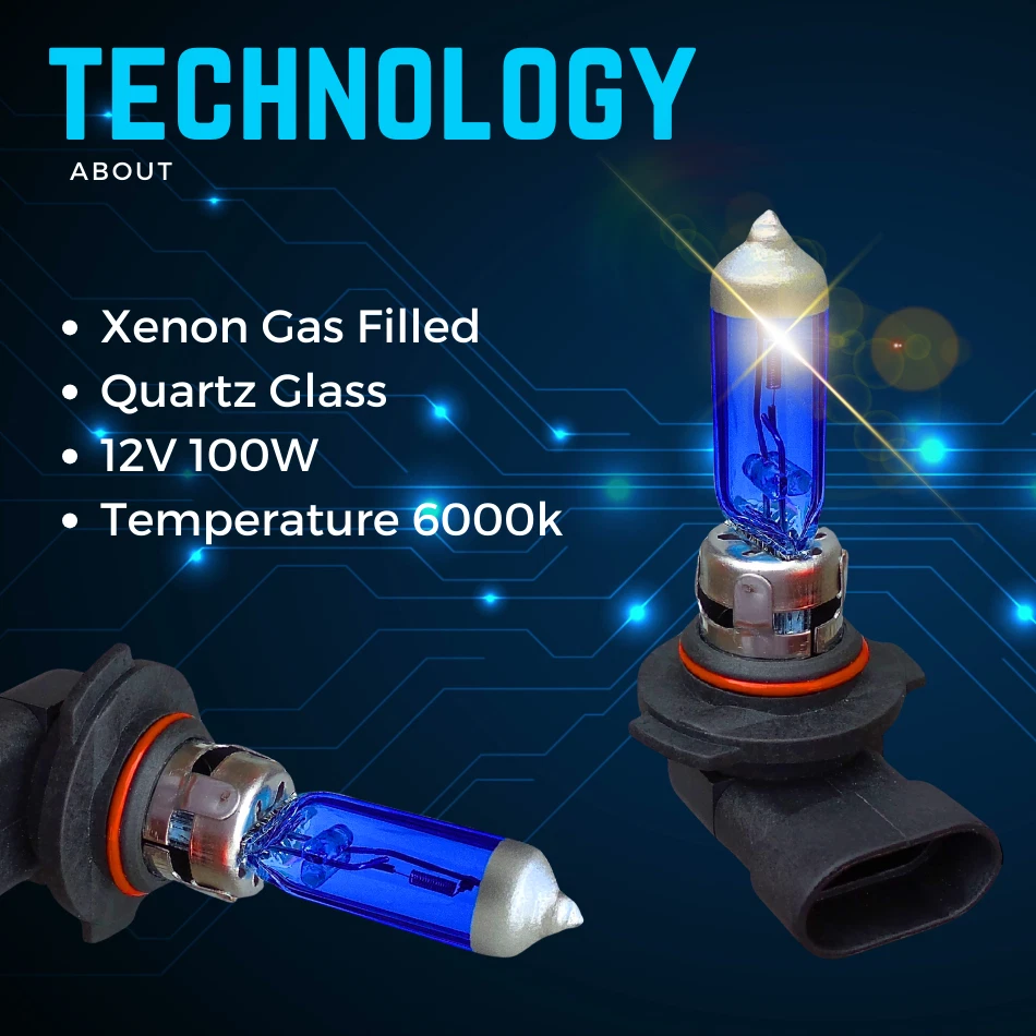 Fits Vauxhall Insignia Front Fog Lamp light Bulbs 100w Xenon White Headlight Hid - Image 4 of 4