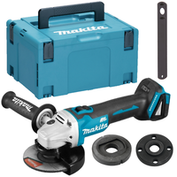 Makita DGA506ZJ Akku-Winkelschleifer 18 V Schleifer Schleifen Mit Makpac Gr.3