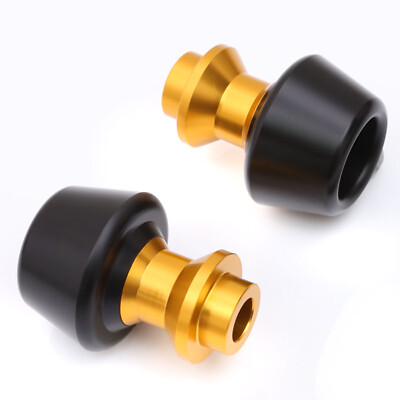 スピンパーツ Gold SP01 CNC Racing Swingarm Spools M8 For Kawasaki Z900 17 18 19