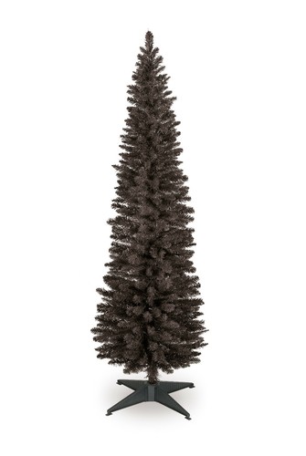 Albero di Natale matita sottile 4 piedi 5 piedi 6 piedi 7 piedi 8 piedi verde grigio bianco nero alberi di Natale - Foto 74 di 78