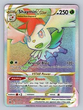Shaymin VSTAR 173/172 Rainbow Rare Brilliant Stars Pokemon Holo Near Mint on eBay