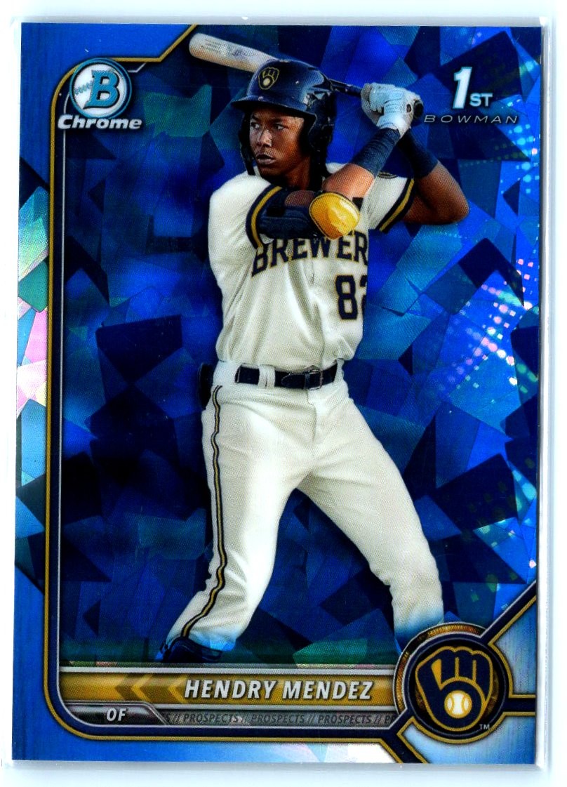 2022 Bowman Sapphire Edition #BCP-88 Hendry Mendez