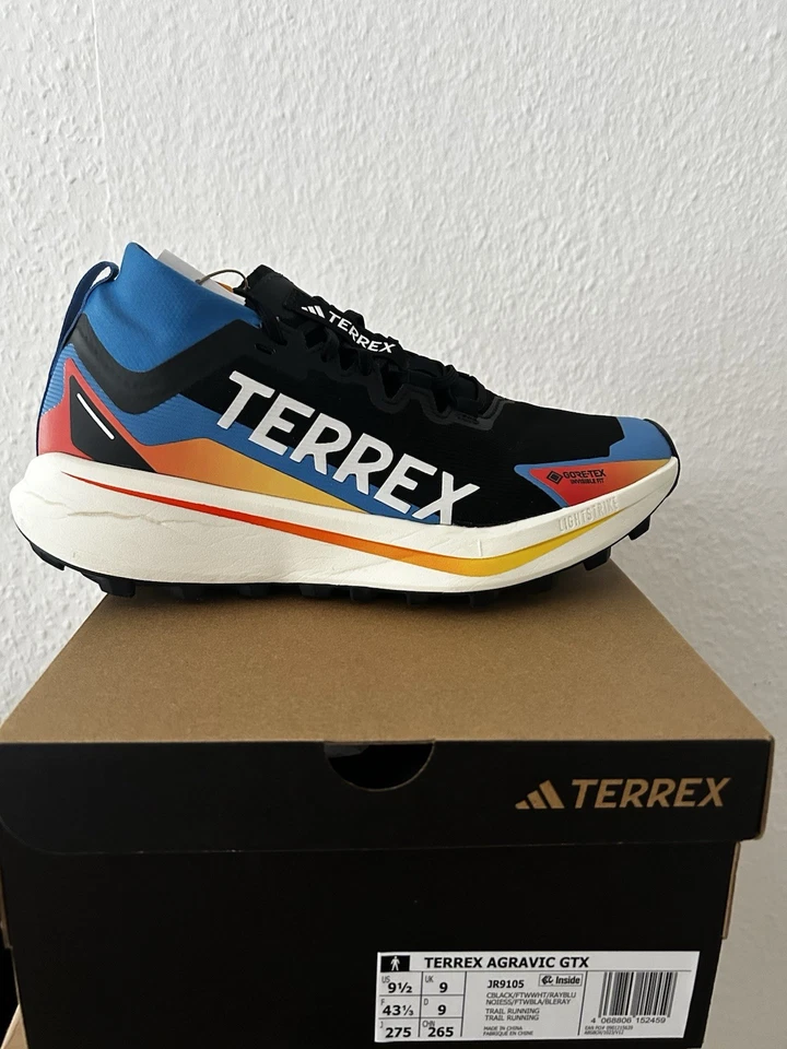 Adidas Terrex Agravic GTX Trailschuh Herren Trailrunning Größe 43,5  - Bild 1 von 4