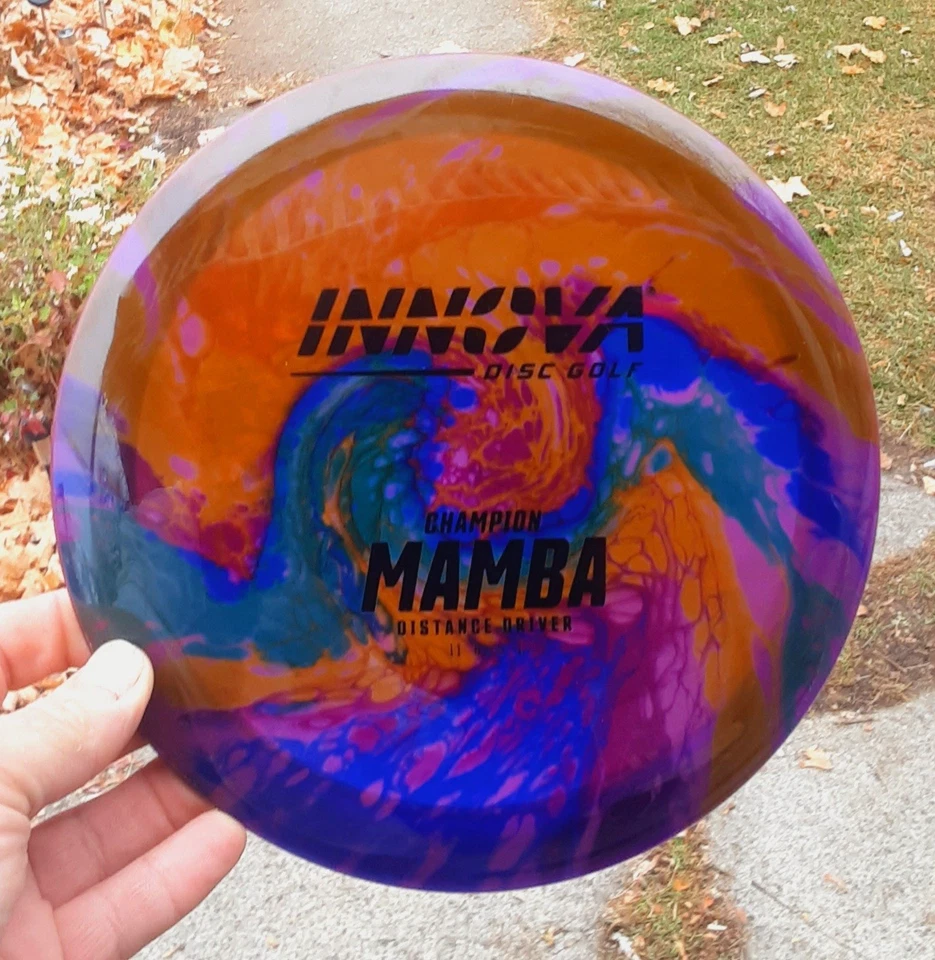 Innova Champion Mamba, Dyed,, Field Tested, Good Condition, 171g. awesome disc - Image 2 of 2