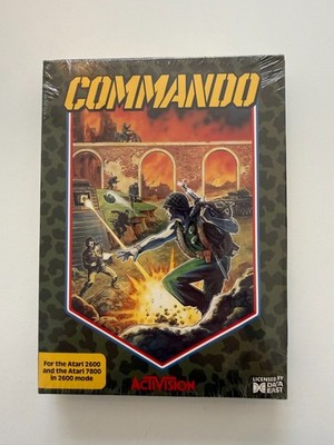 Atari 2600 / 7800 Commando, CIB eingeschweisst