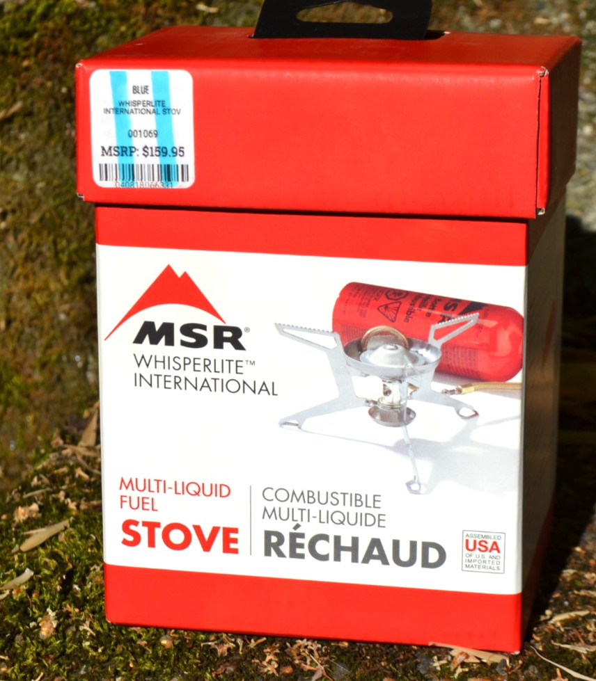 NEW MSR WhisperLite International Compact Multi-Fuel Camping