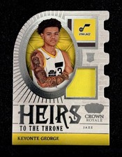 2023-24 Panini Crown Royale - ‘Heirs to the Throne’ Keyonte George #HT-KEY