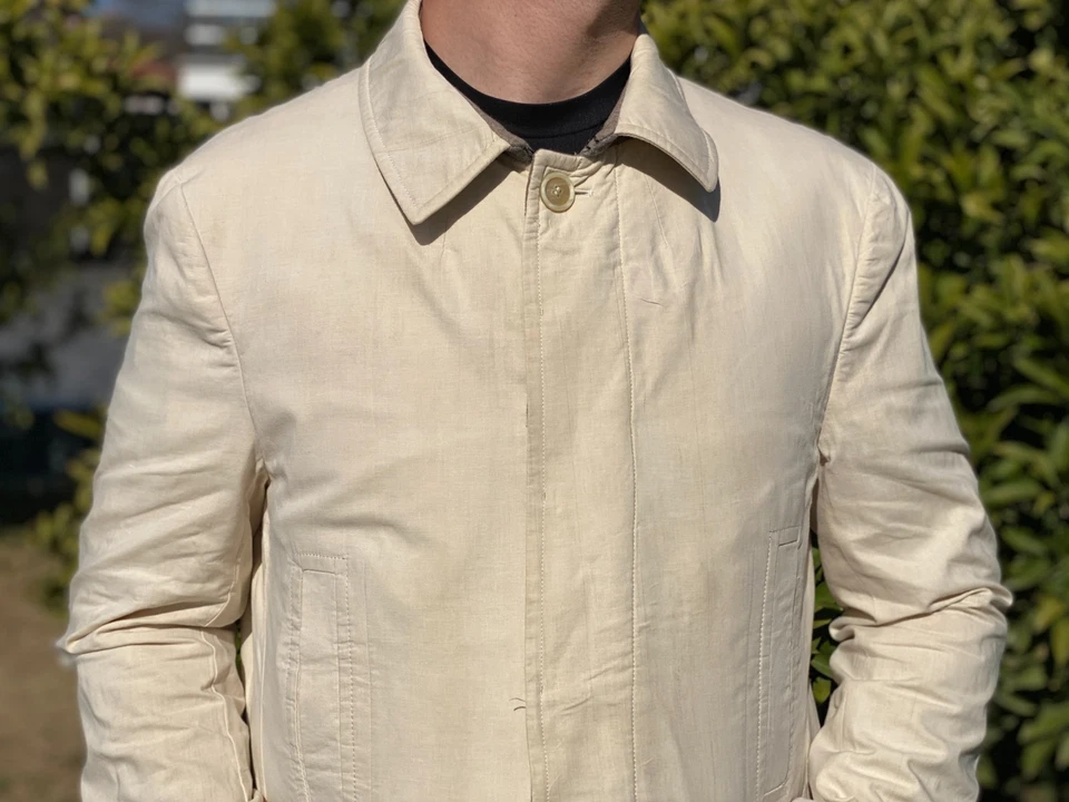 Blazer Esmoquin Chaqueta Ligera Archive Brunello Cucinelli 1996 Raro Talla 50 M L Foto 3 de 4