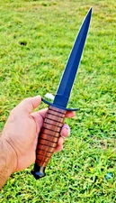 Best V-42 Double Edge Dagger US Special Forces WWII Knife FSSF Devil's Brigade