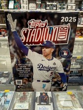 2025 Topps Stadium Club Baseball BLASTER BOX Look for Autographs Factory Sealed