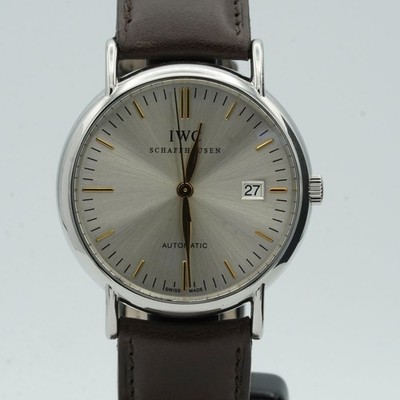 IWC PORTOFINO AUTOMATIC IW356303 39 MM EDELSTAHL AUTOMATIK DATUM HERREN IWC146