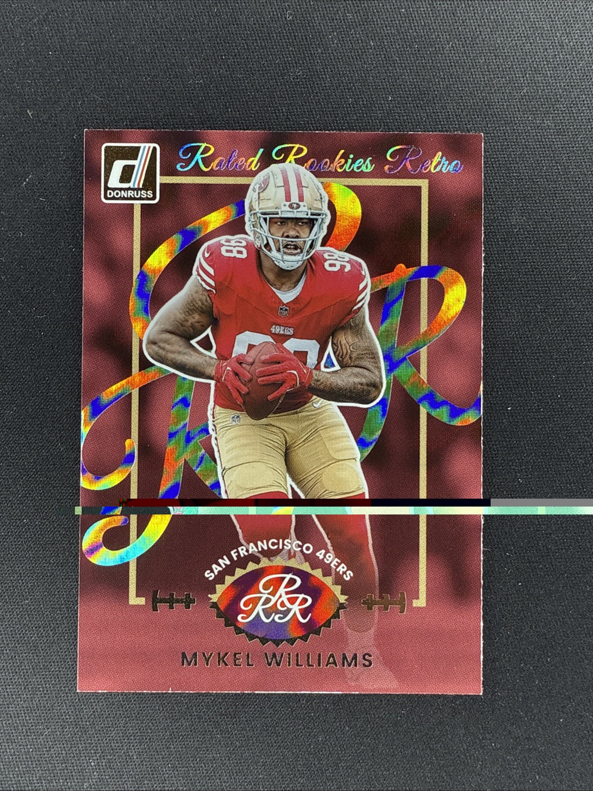 2025 Donruss- Rated Rookies Retro Mykel Williams 49ers
