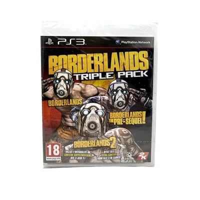 Borderlands Triple Pack Playstation 3 NEUF SOUS BLISTER PAL FR RARE - Photo 1/3