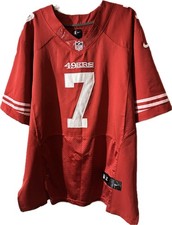 Nike Colin Kaepernick San Francisco 49ers NFL 7 Red Jersey Size XXL Adult
