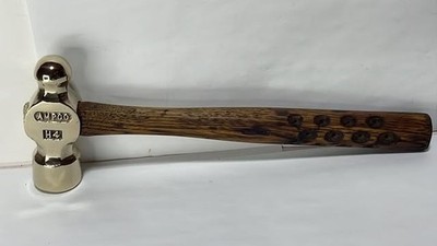 AMPCO #H4 FM ALBR NON-SPARKING BALL PEEN HAMMER W/WOOD HANDLE