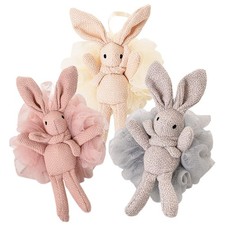 Loofah for Kids Bath Sponge for Kids Loofah Girls Cute Animal Bunny Gift Set ...