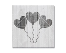 Heart Balloon Stencil, Reusable Stencil For Painting, 2353