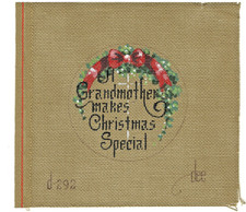 Dee Designs Christmas Ornament Grandmother Handpainted Needlepoint Canvas