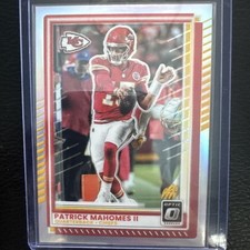 2025 Panini Donruss Optic - Patrick Mahomes #40 Silver Holo - Chiefs