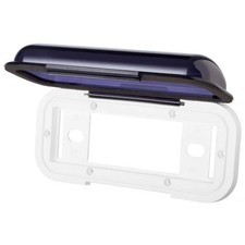 1pc Boss Audio MRC5 Universal Radio Cover - Black/White