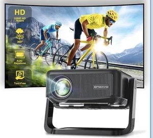 ONOAYO AY3 Mini Projecteur avec WiFi et Bluetooth 1080P 500 ANSI