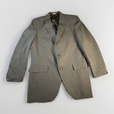 Jos. A. Bank Executive Collection Mens Sport Coat Suit Jacket S Reg Miss 1 Butto