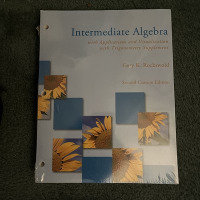 Intermediate Algebra with Applications and Visualization with Trigonometry Suppl