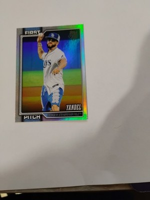  2026 Topps Series 2 First Pitch #FP-12 Yandel Tampa Bay Rays 