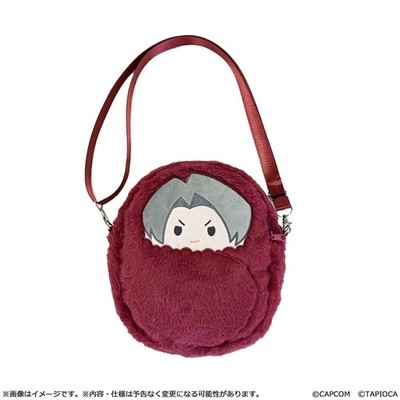 Ace Attorney Miles Edgeworth Mini Plush Pouch Kurumi Tapi Capcom
