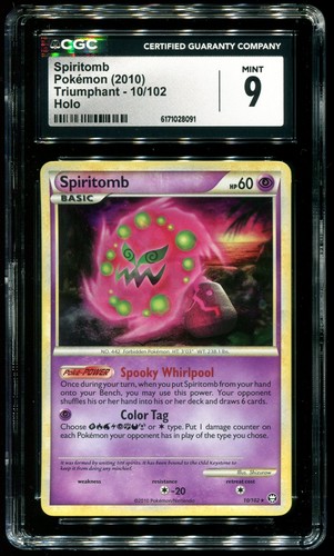 Spiritomb graded CGC 9 for sale on eBay