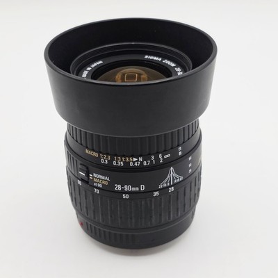 Sigma Zoom 28-90mm 1:3.5-5.6 Macro 55 Lens - Made in Japan Untested