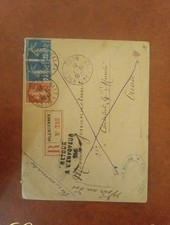 Timbre france Jolie Lettre Voir Cachets  Ref 4876