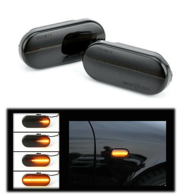 2X Dynamic LED Side Linker Blinder für VW T5 Golf 3 4 Passat Lupo Seat Leon