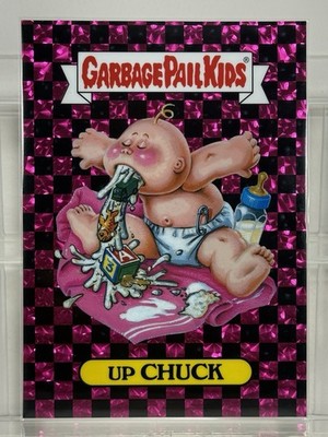 2025 Topps Garbage Pail Kids Get a Grip 5x7 Flashback Pink /85 UP CHUCK GPK