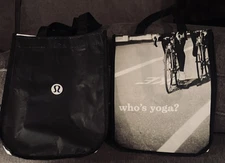 Lululemon Empty Two Shopping Yoga Bags  11×9×5  Gift/Decoration/Bag