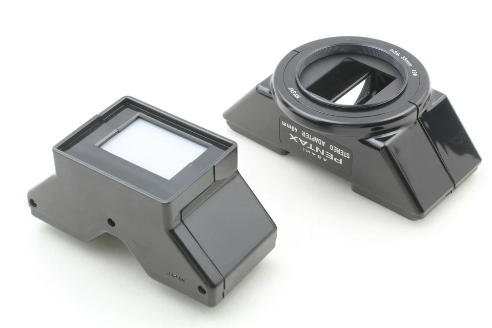 Rare [MINT in Box] Asahi Pentax Stereo Adapter 49mm and Viewer Set From JAPAN - Image 3 of 4