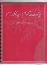 Genealogy Family Tree Ancestry History Record Lineage Chart Workbook Ancestor