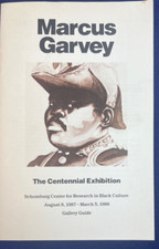 1987 Marcus Garvey Exhibition Black Culture African American UNIA Book