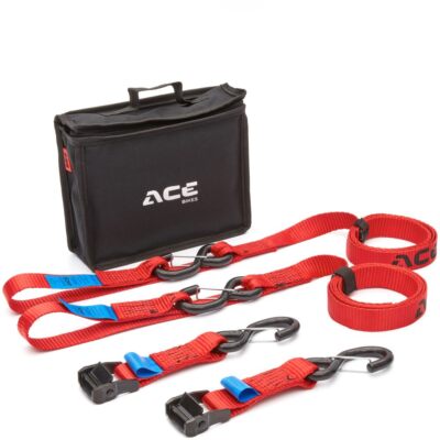 ACEBIKES Cam Buckle Premium 2-Pack Spanngurt-Set Transportsicherung Motorrad