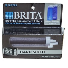 2-Pack Brita Hard Sided Water Bottle Replacement Filters 