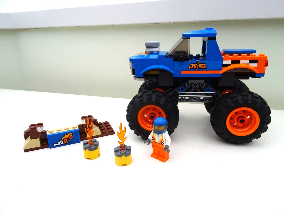 Build Lego Lego City Monster Truck Instructions Lego City Monster