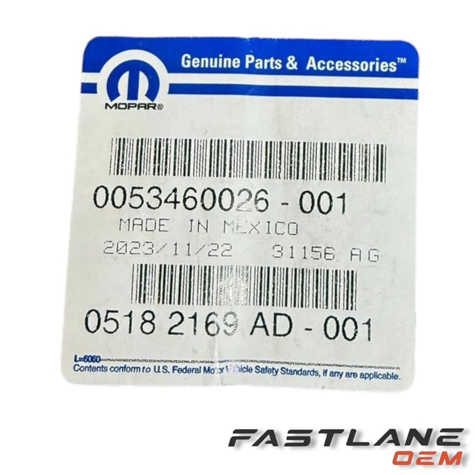 RAM 3500 2011-2018 CAJA IZQUIERDA ESPAT NUEVO OEM 05182169AD Foto 3 de 4