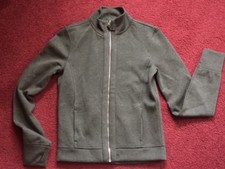 NEW VICTORIA'S SECRET "VICTORIA SPORT" ZIPPER JACKET MARL GREEN SMALL