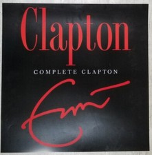 ERIC CLAPTON Complete Clapton Promotional Poster 24" x 24"