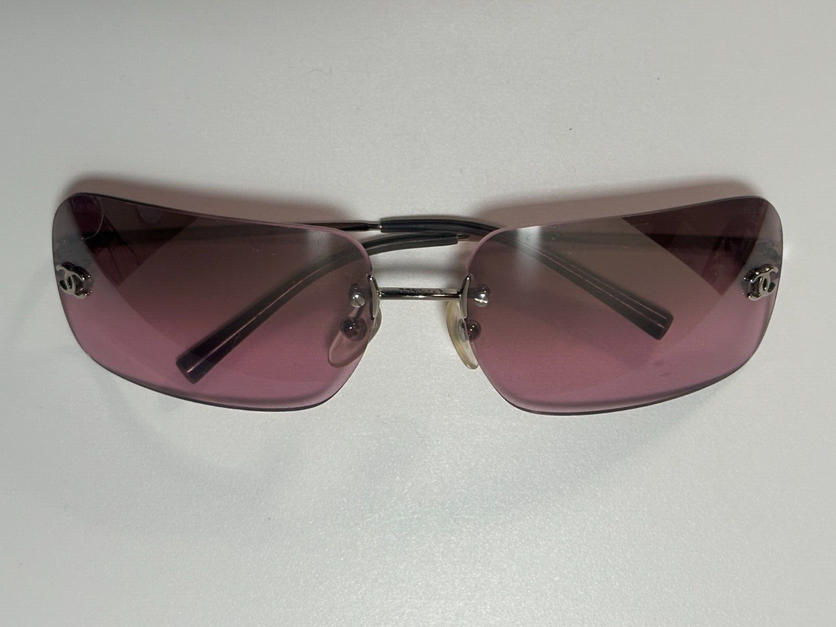 Chanel Vintage Unisex Rimless Sunglasses Chanel 5036 C640 13 – Vintage Frames Company main image 4