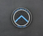 Thin Blue Line With Your Shield Or On It PVC Morale Patch Police TBL Molon Labe