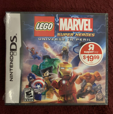 LEGO Marvel Super Heroes - Universe in Peril (Nintendo DS, 2014) NEW SEALED