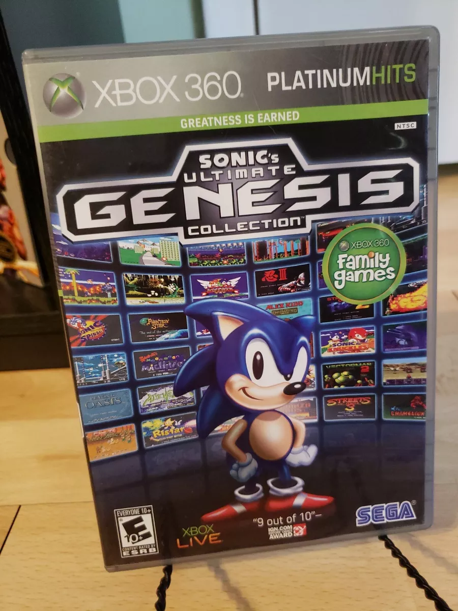 Sonic's Ultimate Genesis Collection (Platinum Hits) - Xbox 360