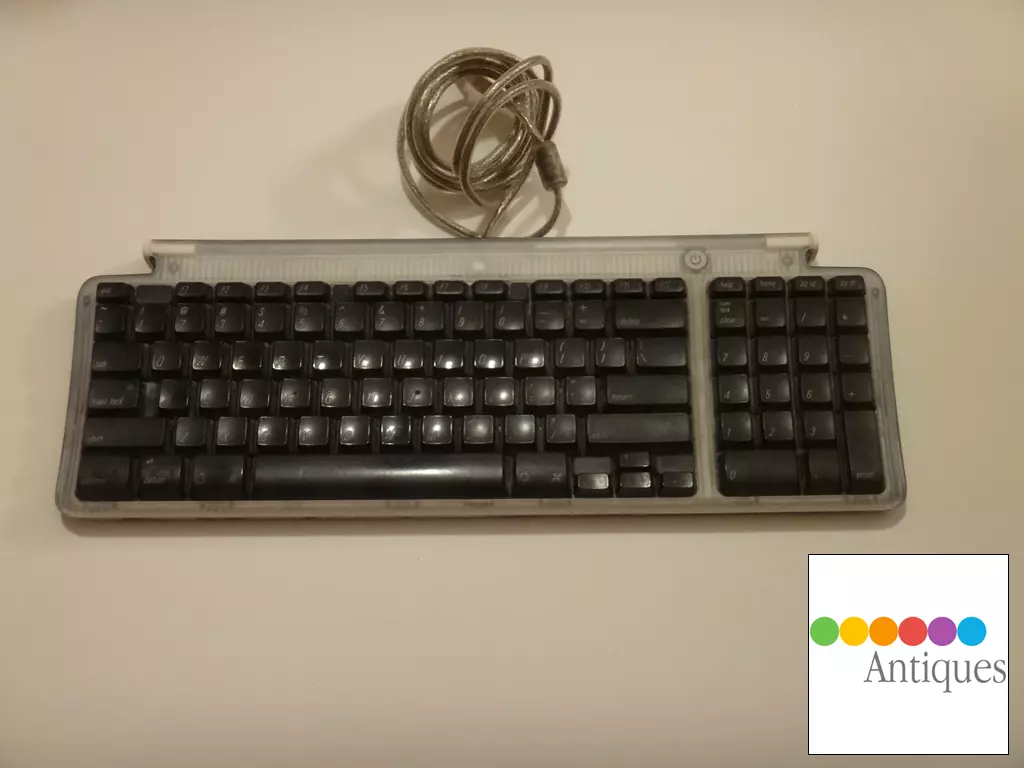 Apple USB Keyboard for Clear Graphite iMac Power Mac G3 G4 Cube G5 Pro M2452